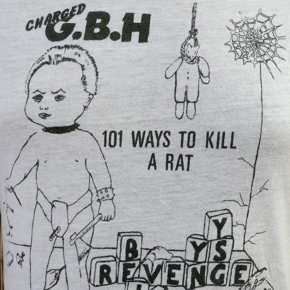 80's Vintage 1984 GBH City Baby's Revenge T Shirt Small